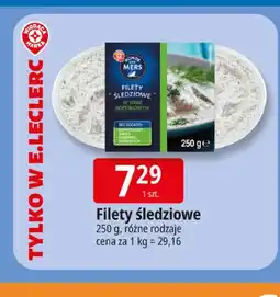 E.Leclerc Filety śledziowe Ronde des Mers oferta