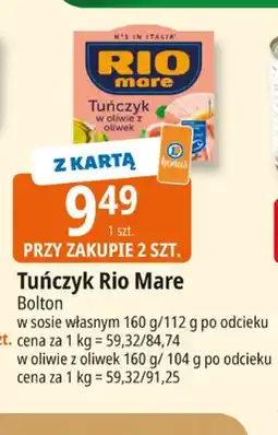 E.Leclerc Tuńczyk w oliwie z oliwek Rio Mare oferta