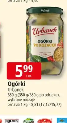 E.Leclerc Ogórki Urbanek oferta