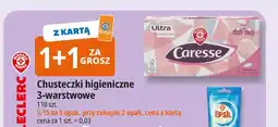 E.Leclerc Chusteczki higieniczne 3-warstwowe Caresse oferta
