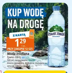 E.Leclerc Woda źródlana niegazowana Żywiec-Zdrój oferta