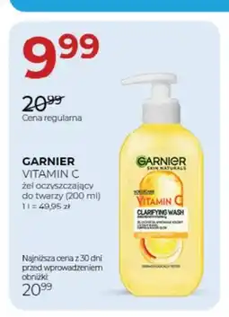 Jawa Drogerie Żel oczyszczający do twarzy Vitamin C Garnier oferta