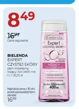 Jawa Drogerie Płyn micelarny kojący 3w1 Expert Czystej Skóry Bielenda oferta