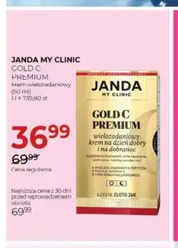 Jawa Drogerie Janda My Clinic Gold C Premium krem wielozadaniowy oferta