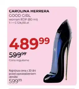 Jawa Drogerie Woda perfumowana Good Girl Carolina Herrera oferta