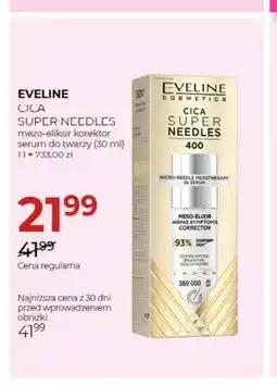 Jawa Drogerie Eveline Cica Super Needles mezo-eliksir korektor serum do twarzy oferta