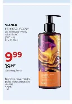 Jawa Drogerie Prebiotyczny żel do mycia twarzy witamina C Vianek oferta