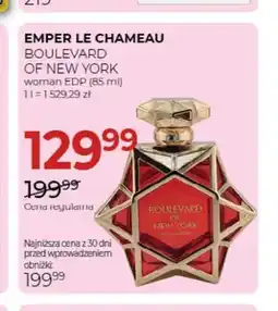 Jawa Drogerie Woda perfumowana Boulevard of New York Emper Le Chameau oferta