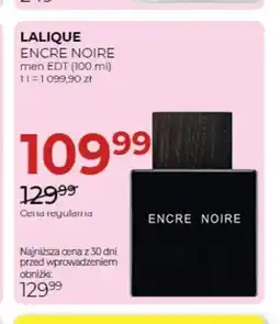 Jawa Drogerie Woda toaletowa Encre Noire Lalique oferta