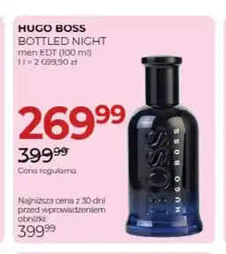 Jawa Drogerie Woda toaletowa Bottled Night Hugo Boss oferta
