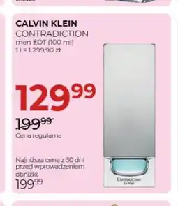 Jawa Drogerie Woda toaletowa Contradiction Calvin Klein oferta