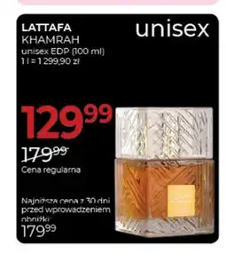 Jawa Drogerie Woda perfumowana Khamrah Lattafa oferta
