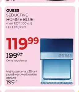 Jawa Drogerie Woda toaletowa Seductive Homme Blue Guess oferta