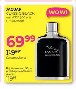 Jawa Drogerie Woda toaletowa Classic Black Jaguar oferta
