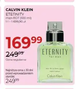 Jawa Drogerie Woda toaletowa Eternity Calvin Klein oferta