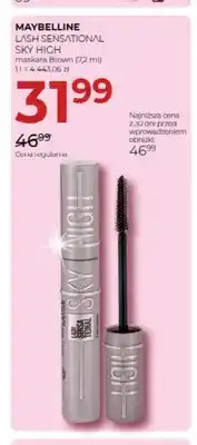 Jawa Drogerie Maskara Lash Sensational Sky High Brown Maybelline oferta