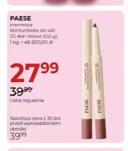 Jawa Drogerie Kremowa konturówka do ust 05 Ash Wood Paese oferta