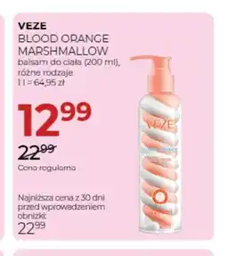 Jawa Drogerie Balsam do ciała Blood Orange Marshmallow Veze oferta