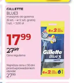 Jawa Drogerie Maszynki do golenia Blue3 Gillette oferta