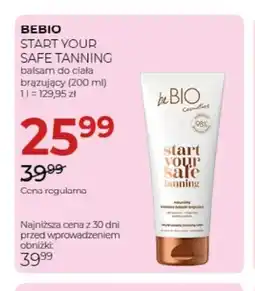 Jawa Drogerie Balsam do ciała brązujący Start Your Safe Tanning beBIO oferta