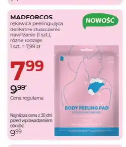 Jawa Drogerie Rękawica peelingująca delikatne złuszczanie nawilżanie Madforcos oferta