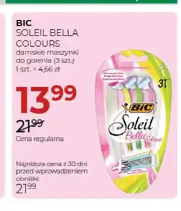 Jawa Drogerie Maszynki do golenia damskie Soleil Bella Colours 3-pak BIC oferta