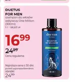 Jawa Drogerie Szampon do włosów odżywczy One Million Duetus For Men oferta
