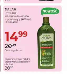 Jawa Drogerie Szampon do włosów regenerujący Dalan d'Olive oferta
