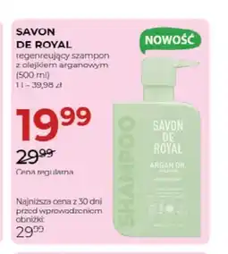 Jawa Drogerie Regenerujący szampon z olejkiem arganowym Savon De Royal oferta