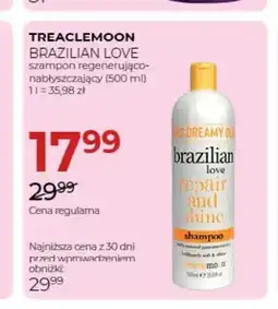 Jawa Drogerie Szampon regenerująco-nabłyszczający Treaclemoon Brazilian Love oferta