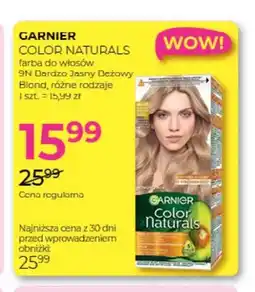 Jawa Drogerie Farba do włosów Color Naturals 9N Bardzo Jasny Beżowy Blond Garnier oferta