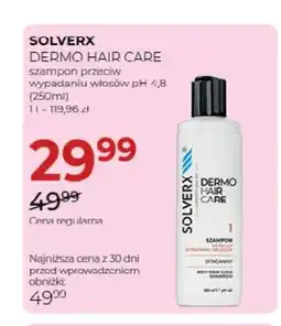 Jawa Drogerie Szampon przeciw wypadaniu włosów pH 4,8 Solverx Dermo Hair Care oferta