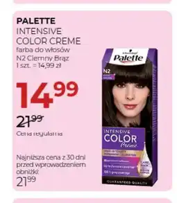Jawa Drogerie Farba do włosów Intensive Color Creme N2 Ciemny Brąz Palette oferta