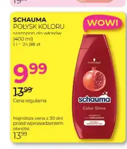 Jawa Drogerie Szampon do włosów Schauma Połysk Koloru oferta