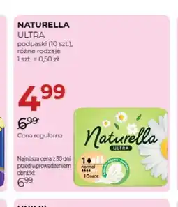 Jawa Drogerie Podpaski Naturella Ultra oferta