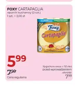 Jawa Drogerie Ręcznik kuchenny Foxy Cartapaglia 2-pak oferta