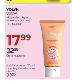 Jawa Drogerie Aktywator skrętu w kremie Yolyn WOW oferta