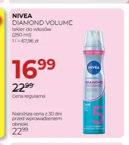 Jawa Drogerie Lakier do włosów Diamond Volume Nivea oferta