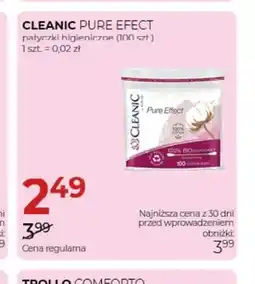 Jawa Drogerie Patyczki higieniczne Cleanic Pure Effect oferta