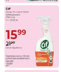 Jawa Drogerie Spray do czyszczenia odtłuszczacz Cif oferta