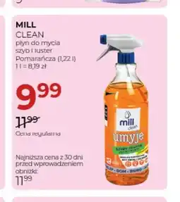 Jawa Drogerie Płyn do mycia szyb i luster Pomarańcza Mill Clean oferta