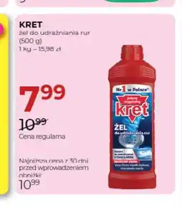 Jawa Drogerie Żel do udrażniania rur Kret oferta