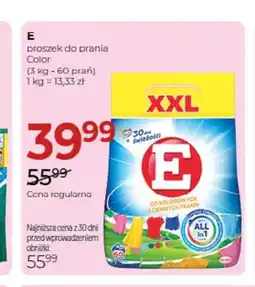 Jawa Drogerie Proszek do prania Color E oferta