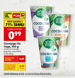 Biedronka Cocojogu Go Vege ananas-mango oferta