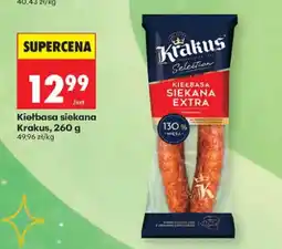 Biedronka Kiełbasa siekana Krakus oferta