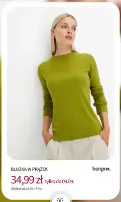 BonPrix Bluzka w prążek Bonprix oferta