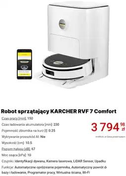 Media Expert Robot sprzątający KARCHER RVF 7 Comfort oferta