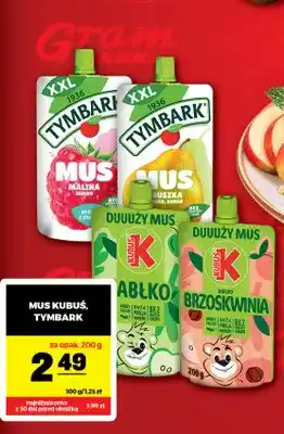 Mus gruszka jabłko banan Tymbark