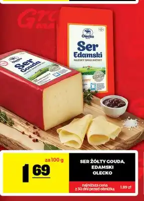 Ser żółty edamski Olecko