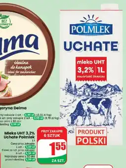 Dino Mleko UHT Uchate Polmlek 3,2% oferta